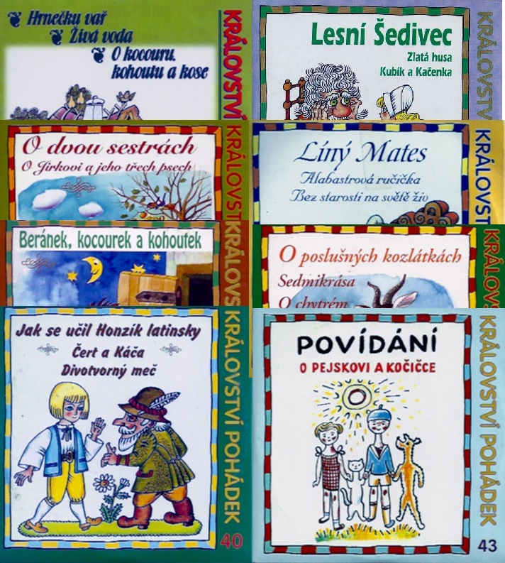 titulní strana časopisu Království pohádek (stream) a jeho předplatné