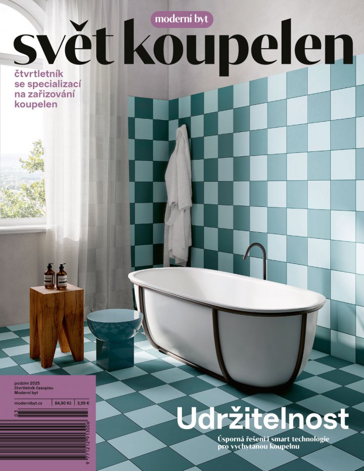 titulní strana časopisu Svět koupelen a jeho předplatné