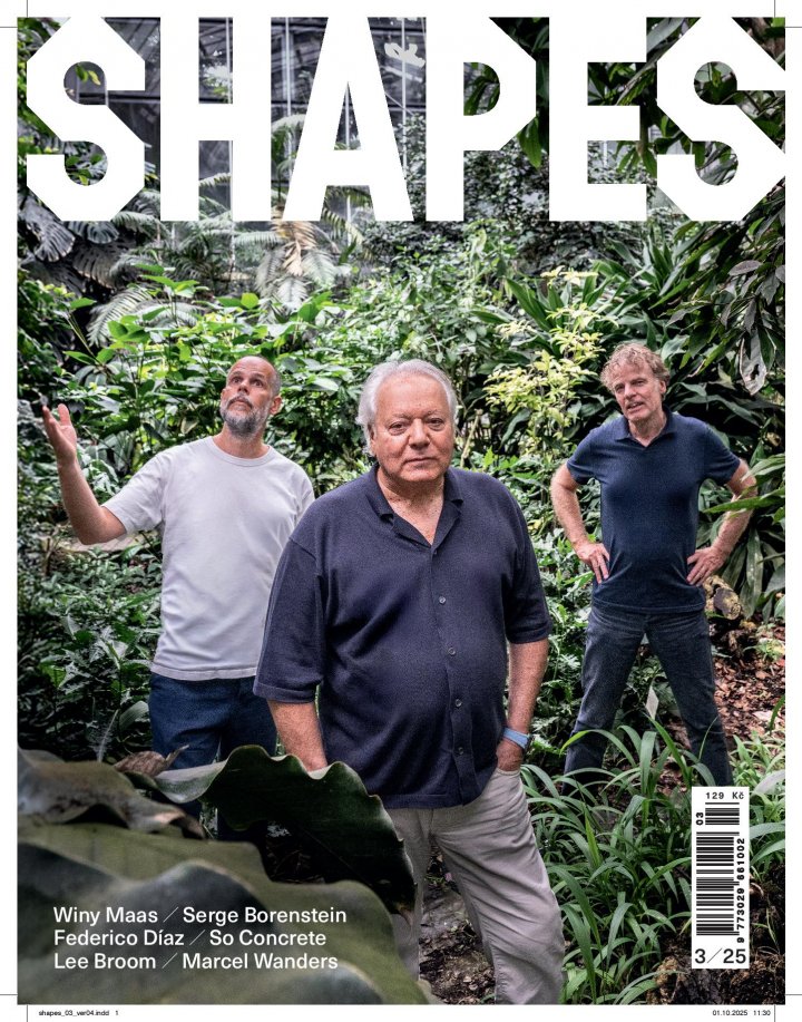 titulní strana časopisu Shapes a jeho předplatné