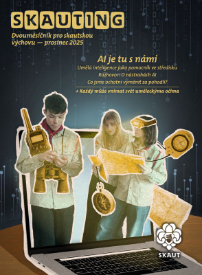 titulní strana časopisu Skauting a jeho předplatné