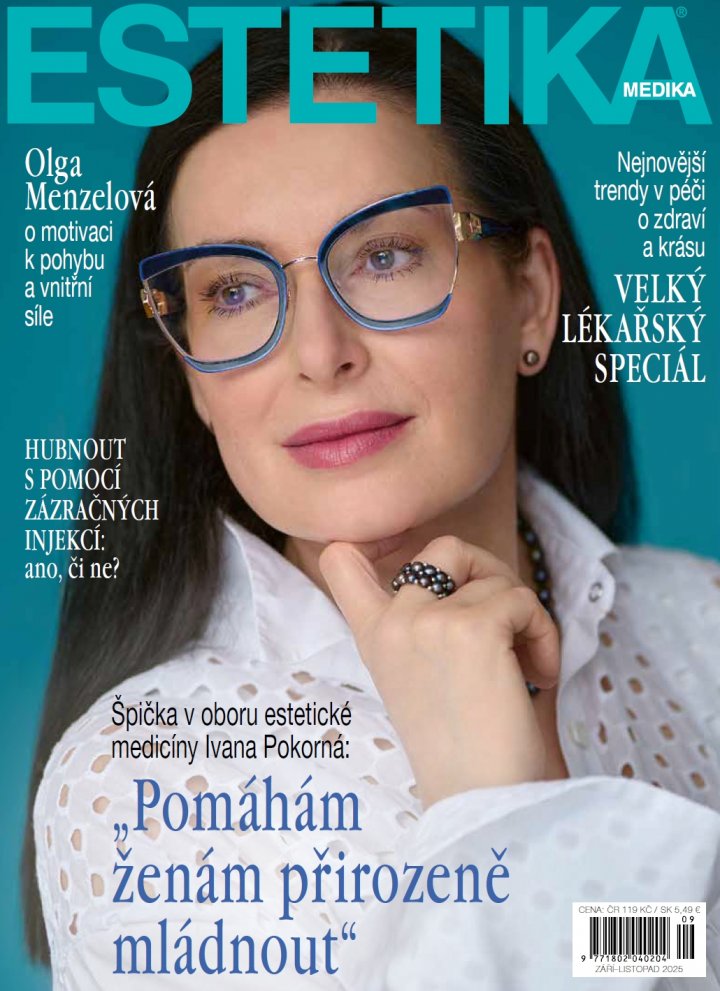 titulní strana časopisu Estetika a jeho předplatné