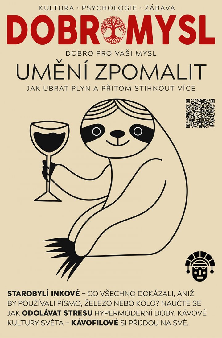 titulní strana časopisu Dobromysl a jeho předplatné