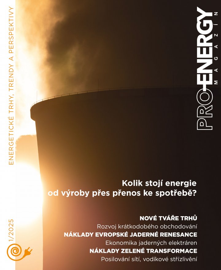 titulní strana časopisu PRO-ENERGY  a jeho předplatné