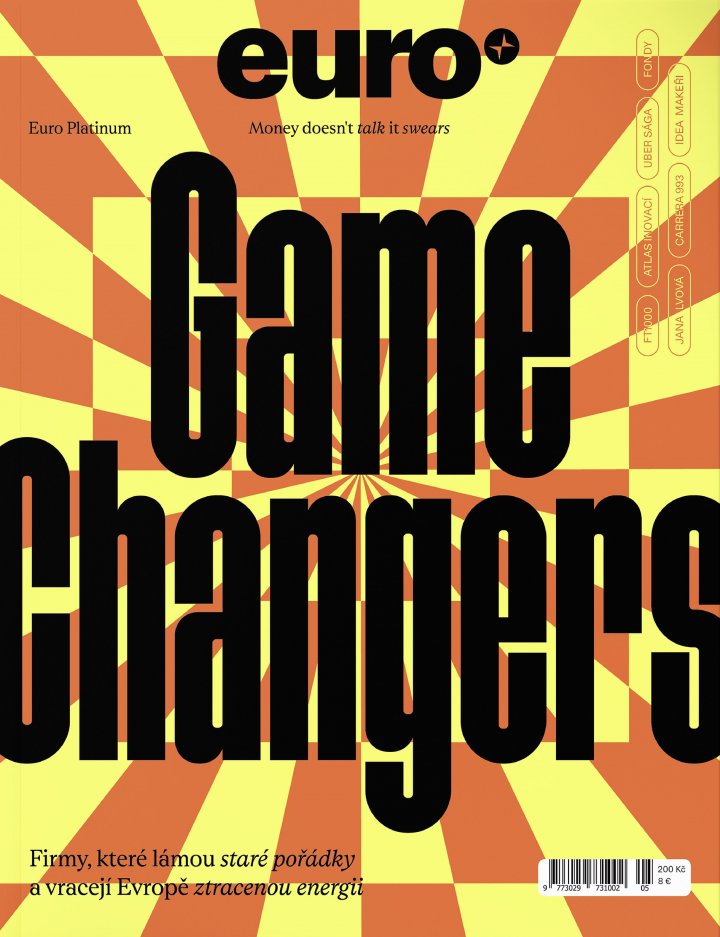 titulní strana časopisu EURO Magazín a jeho předplatné