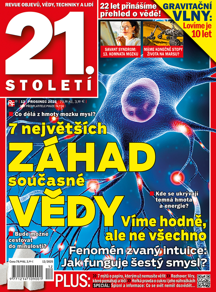 titulní strana časopisu 21. století a jeho předplatné