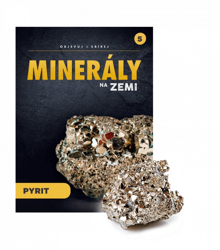 titulní strana časopisu Minerály na zemi III a jeho předplatné