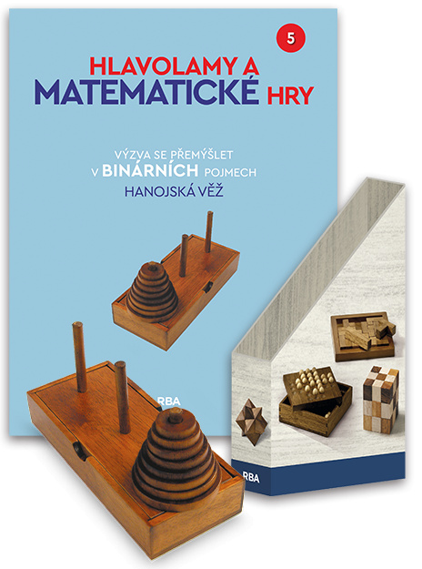 titulní strana časopisu Hlavolamy a matematické hry a jeho předplatné
