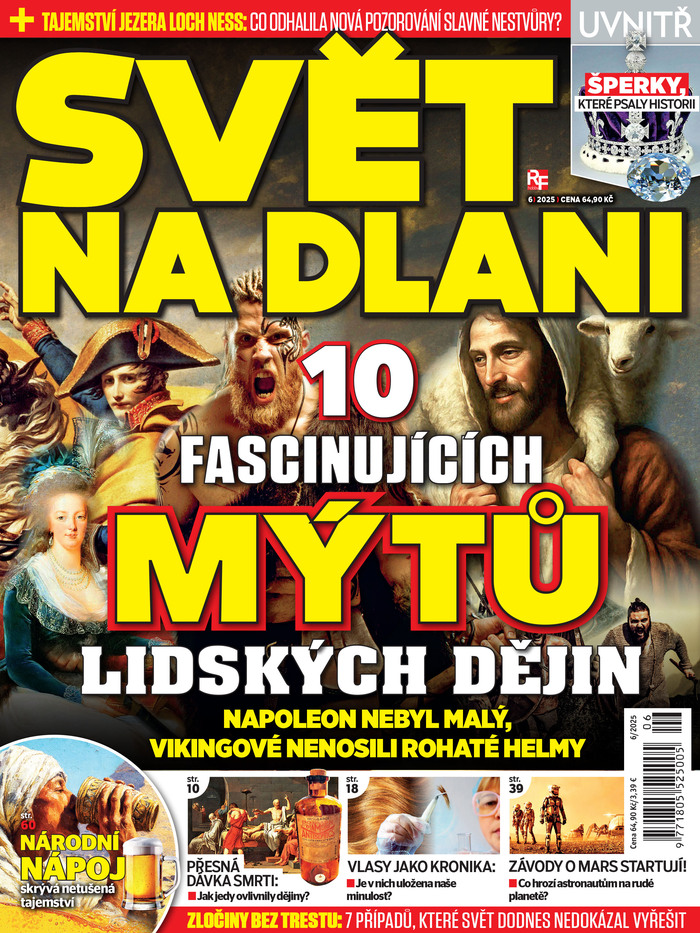 titulní strana časopisu Svět na dlani a jeho předplatné