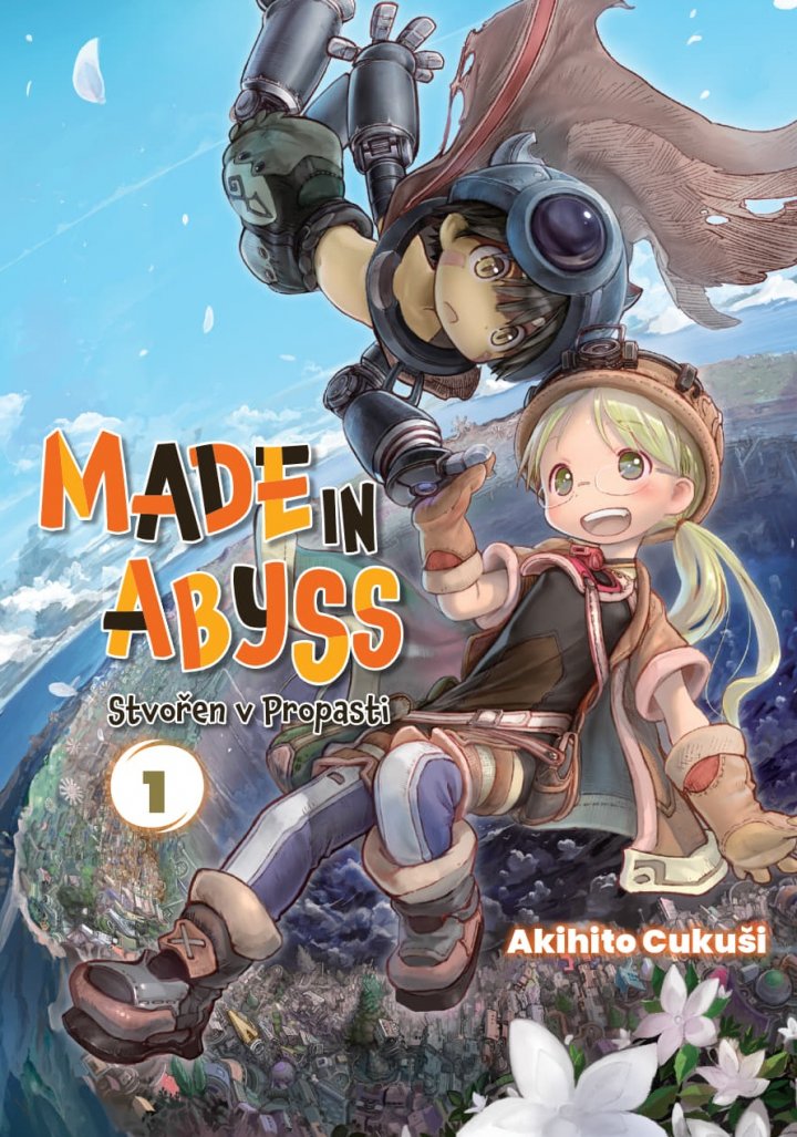 titulní strana časopisu Made in Abyss a jeho předplatné