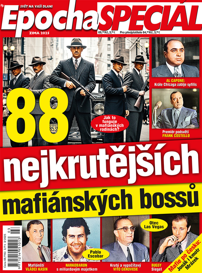 titulní strana časopisu EPOCHA Speciál a jeho předplatné