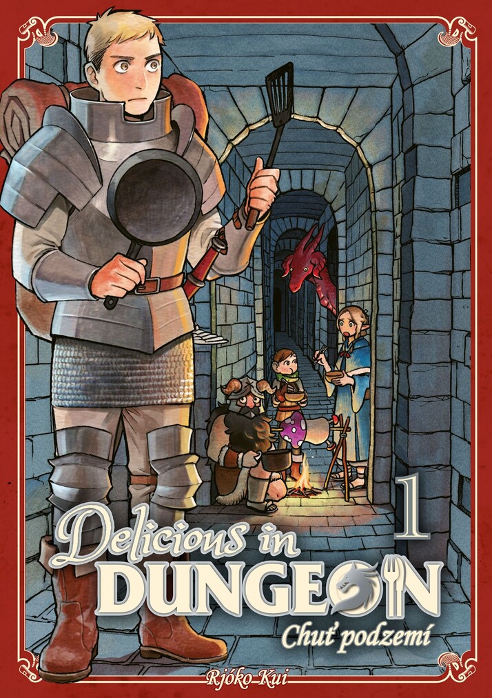 titulní strana časopisu Delicious in Dungeon – Chuť podzemí a jeho předplatné