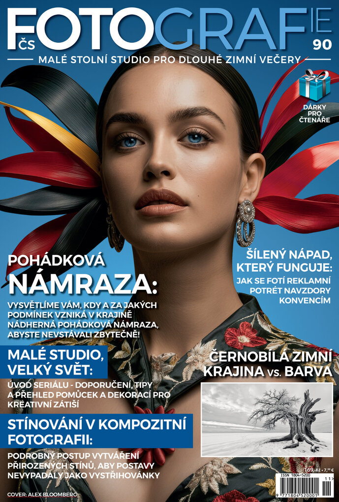 titulní strana časopisu Československá Fotografie a jeho předplatné