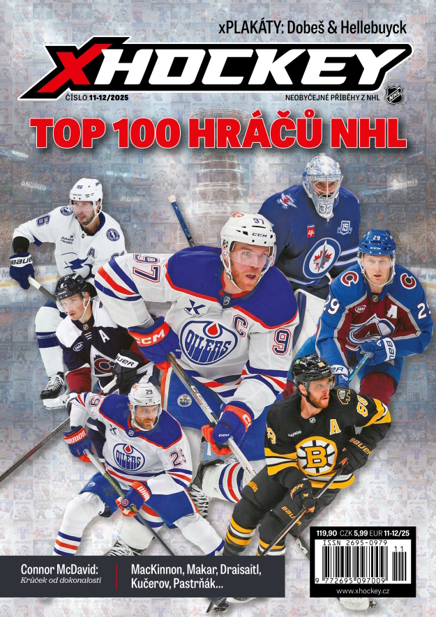 titulní strana časopisu xHOCKEY a jeho předplatné