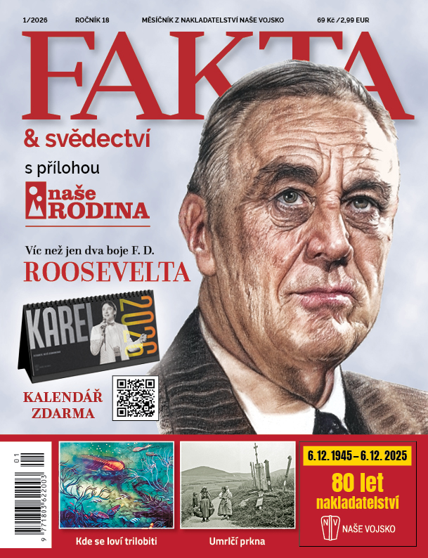 titulní strana časopisu Fakta a svědectví a jeho předplatné