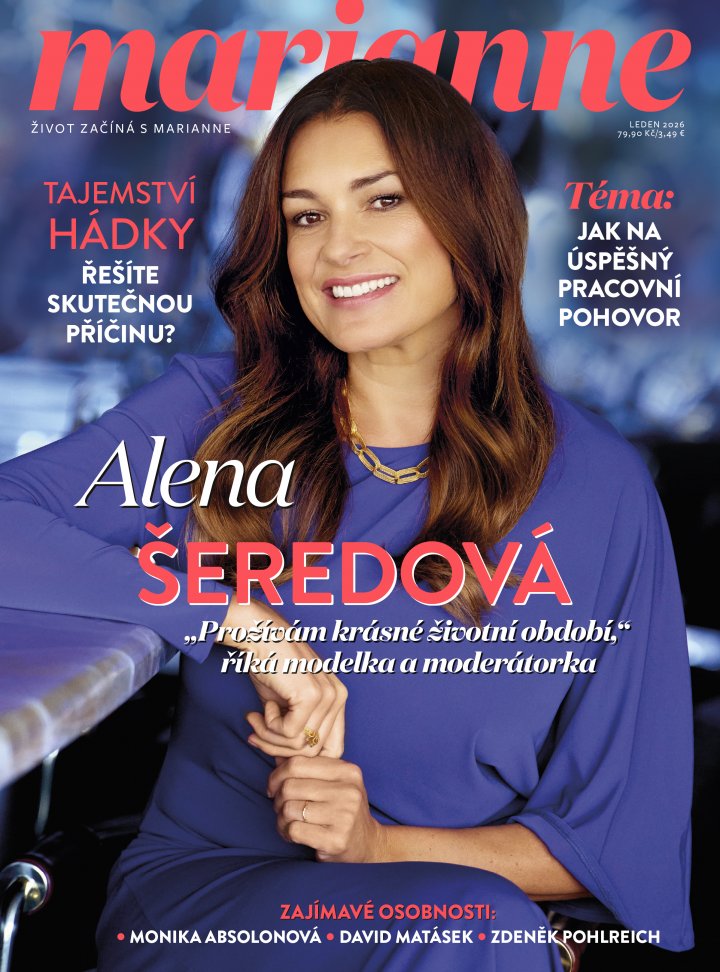titulní strana časopisu Marianne a jeho předplatné
