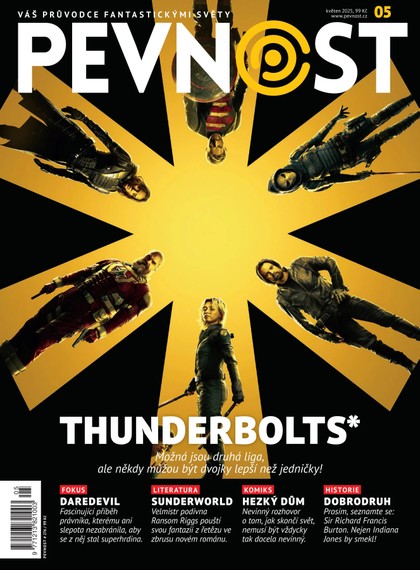 titulní strana časopisu Pevnost a jeho předplatné