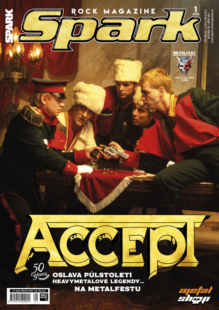 titulní strana časopisu SPARK a jeho předplatné