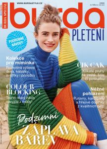 obálka časopisu Burda Pletení