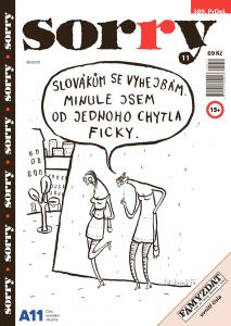 obálka časopisu SORRY