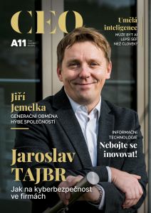 obálka časopisu CEO