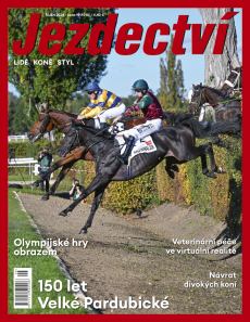 obálka časopisu JEZDECTVÍ