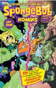 obálka časopisu SpongeBob komiks