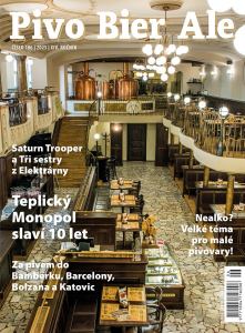 obálka časopisu Pivo, Bier & Ale