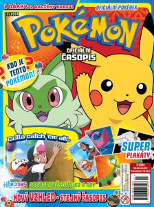 obálka časopisu Pokémon (Egmont)