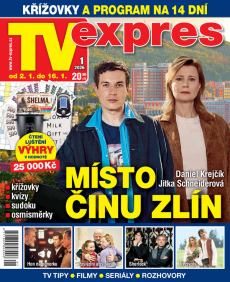 obálka časopisu TV expres