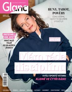 obálka časopisu Glanc