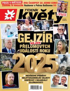 obálka časopisu Týdeník Květy