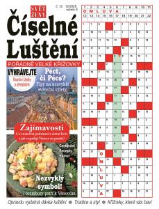 obálka časopisu Svět ženy číselné luštění