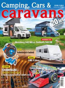 obálka časopisu Camping, Cars & Caravans