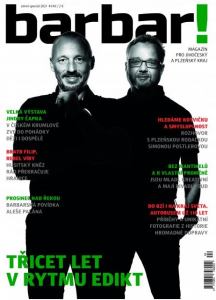 obálka časopisu barbar!
