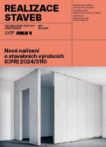 obálka časopisu Realizace staveb