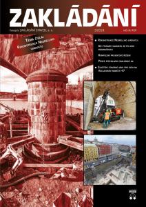 obálka časopisu Zakládání staveb