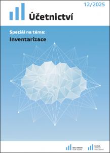 obálka časopisu Účetnictví