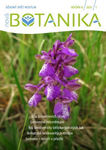 obálka časopisu Nová Botanika