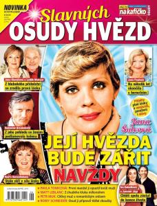 obálka časopisu Osudy slavných hvězd