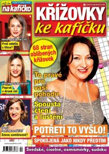 obálka časopisu Křížovky Můj čas na kafíčko - Křížovky ke kafíčku