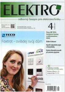obálka časopisu Elektro
