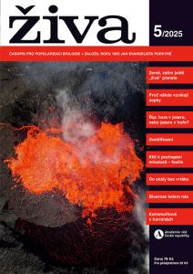 obálka časopisu Živa