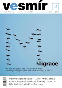 obálka časopisu Vesmír