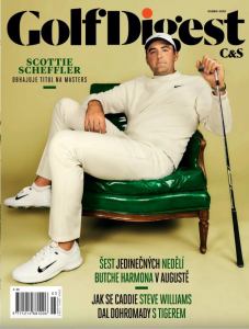 obálka časopisu Golf Digest