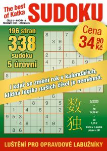 obálka časopisu Best of Sudoku