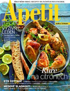 obálka časopisu Apetit