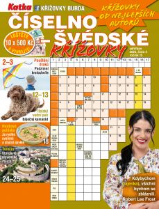 obálka časopisu Katka Číselno-švédské křížovky