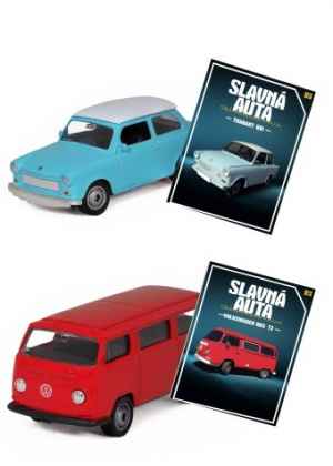 dárek k předplatnému časopisu Slavná auta II.