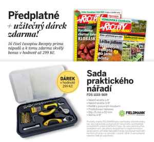 dárek k předplatnému časopisu Recepty prima nápadů
