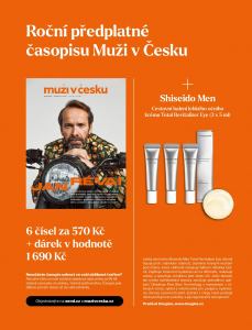 dárek k předplatnému časopisu Muži v Česku